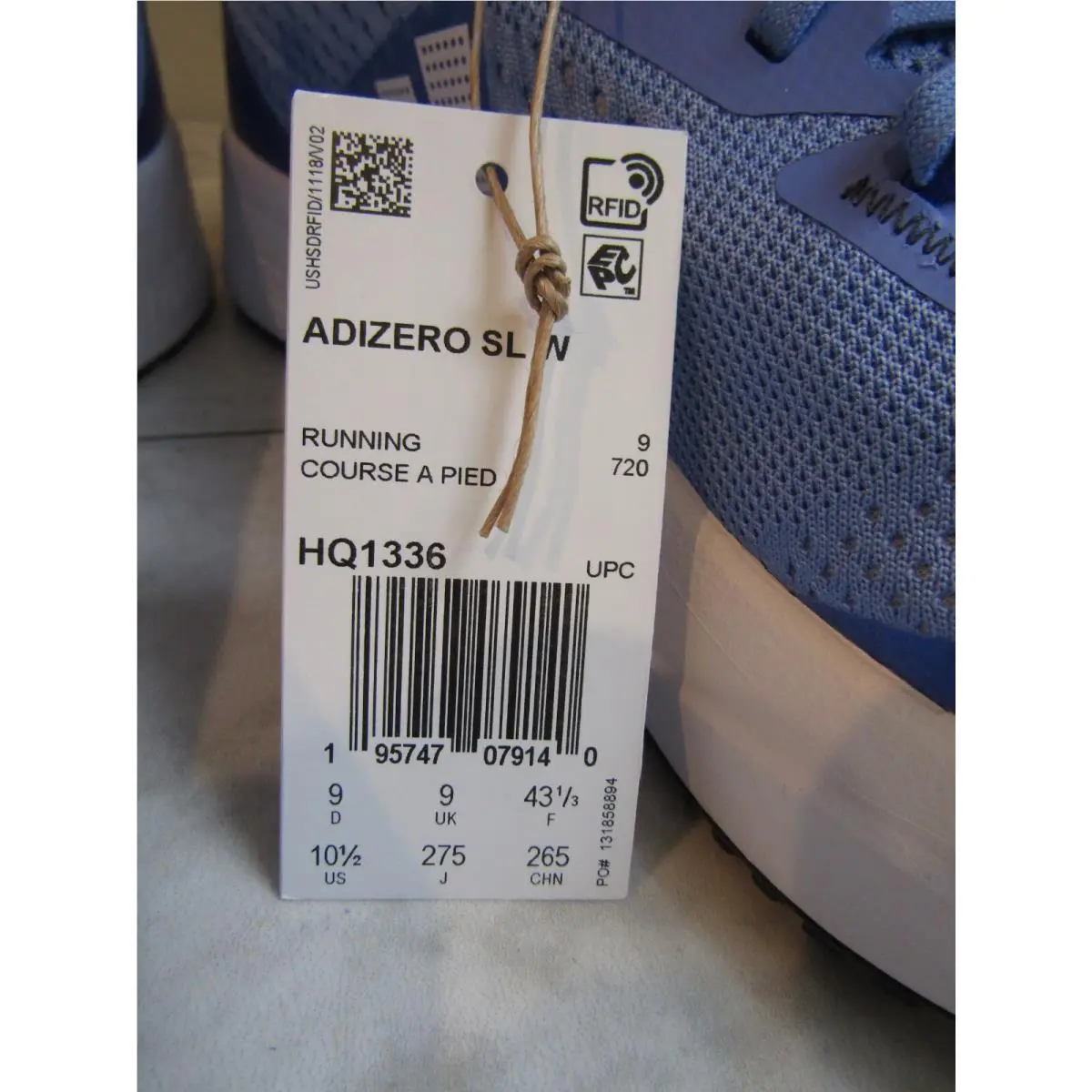 Adidas shoes - adidas Adizero - Adizero - Blue 1