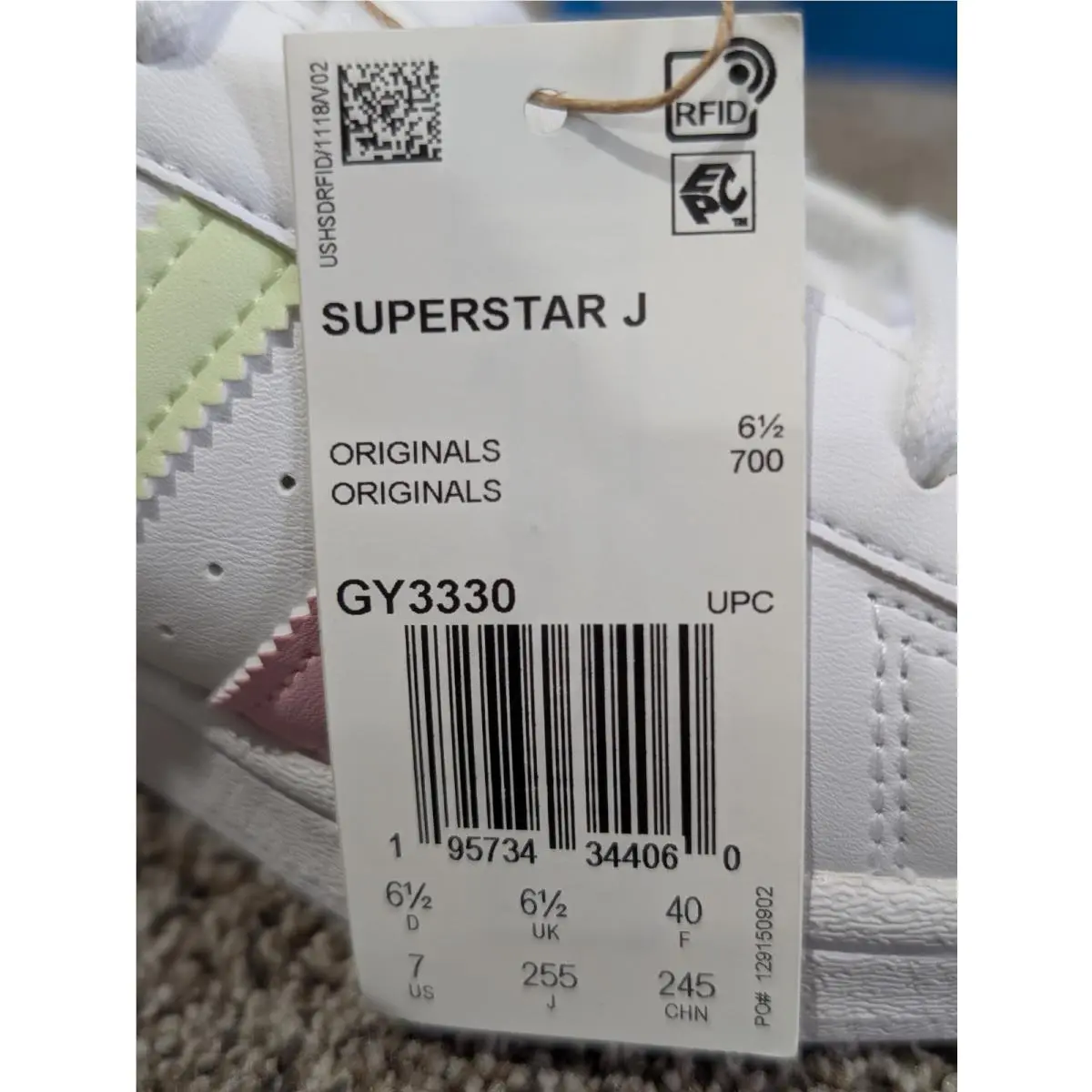 Adidas shoes - Adidas	Superstar J - Multicolor 5