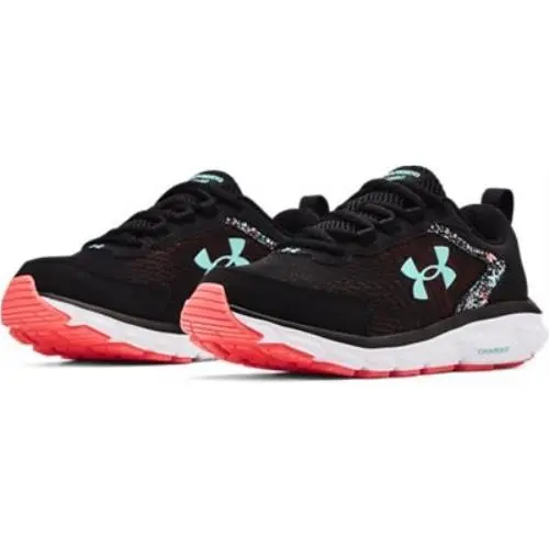 Under Armour shoes - Black-White-TILE BLUE (UPC: 195252245443) 2