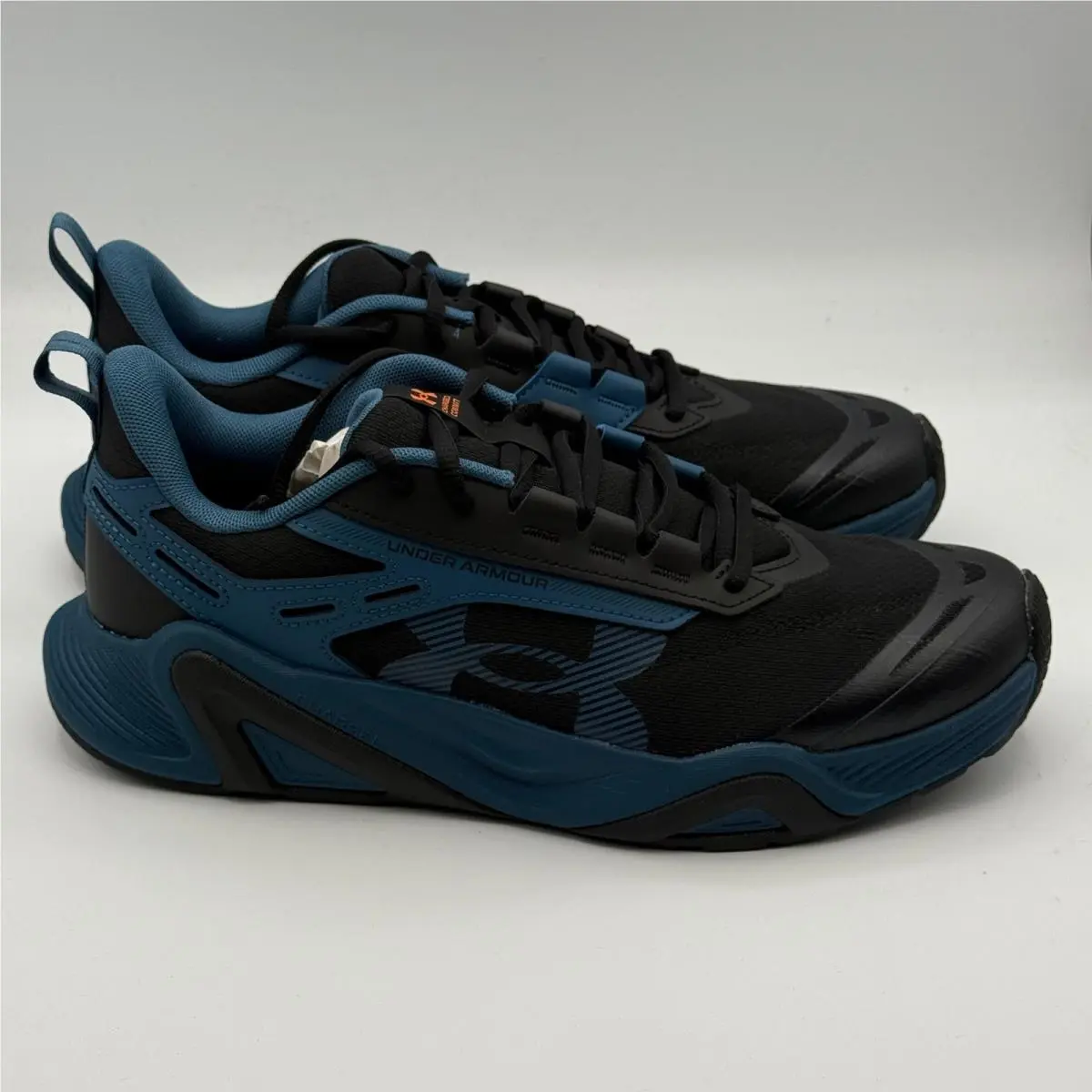 Under Armour Charged Commit TR 5 Shoes Mens Size 9 Blue Black 3027140-498