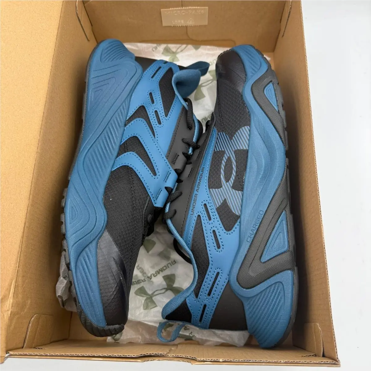 Under Armour shoes - Under Armour Charged Commit TR 5 - Blue 4