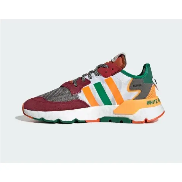 Adidas shoes - Cloud White / Real Gold / Collegiate Burgundy (UPC: 192616616192) 3