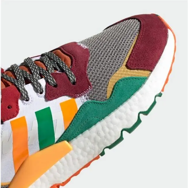 Adidas shoes - Cloud White / Real Gold / Collegiate Burgundy (UPC: 192616616192) 7