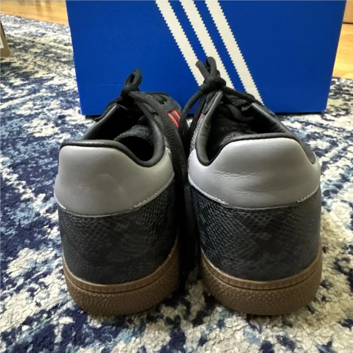 Adidas shoes - adidas Handball Spezial - Handball Spezial - KK1191 - Core Black / Better Scarlet / Grey Three (UPC: 0198321764432) 3