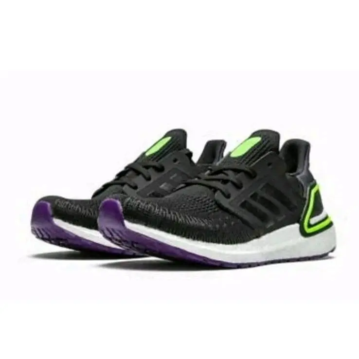 Adidas shoes - adidas UltraBoost 20 - UltraBoost - EG4806 - Black, Manufacturer: Black/Glory Purple/White 1