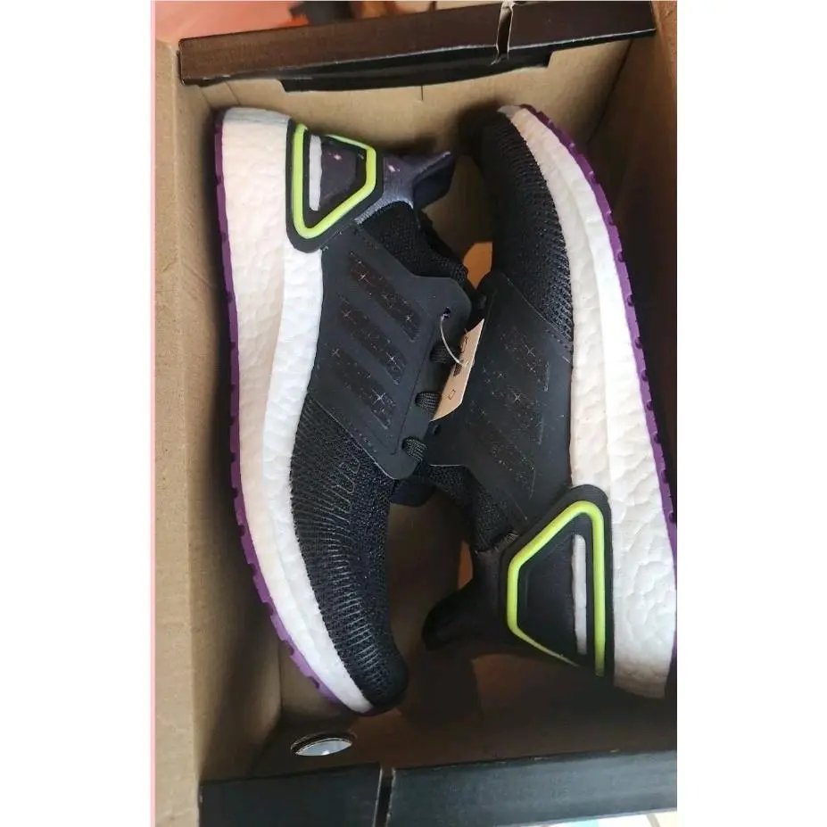 Adidas shoes - adidas UltraBoost 20 - UltraBoost - EG4806 - Black, Manufacturer: Black/Glory Purple/White 5