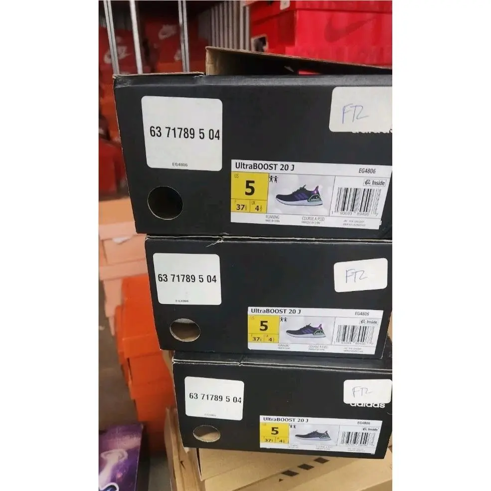 Adidas shoes - adidas UltraBoost 20 - UltraBoost - EG4806 - Black, Manufacturer: Black/Glory Purple/White 6