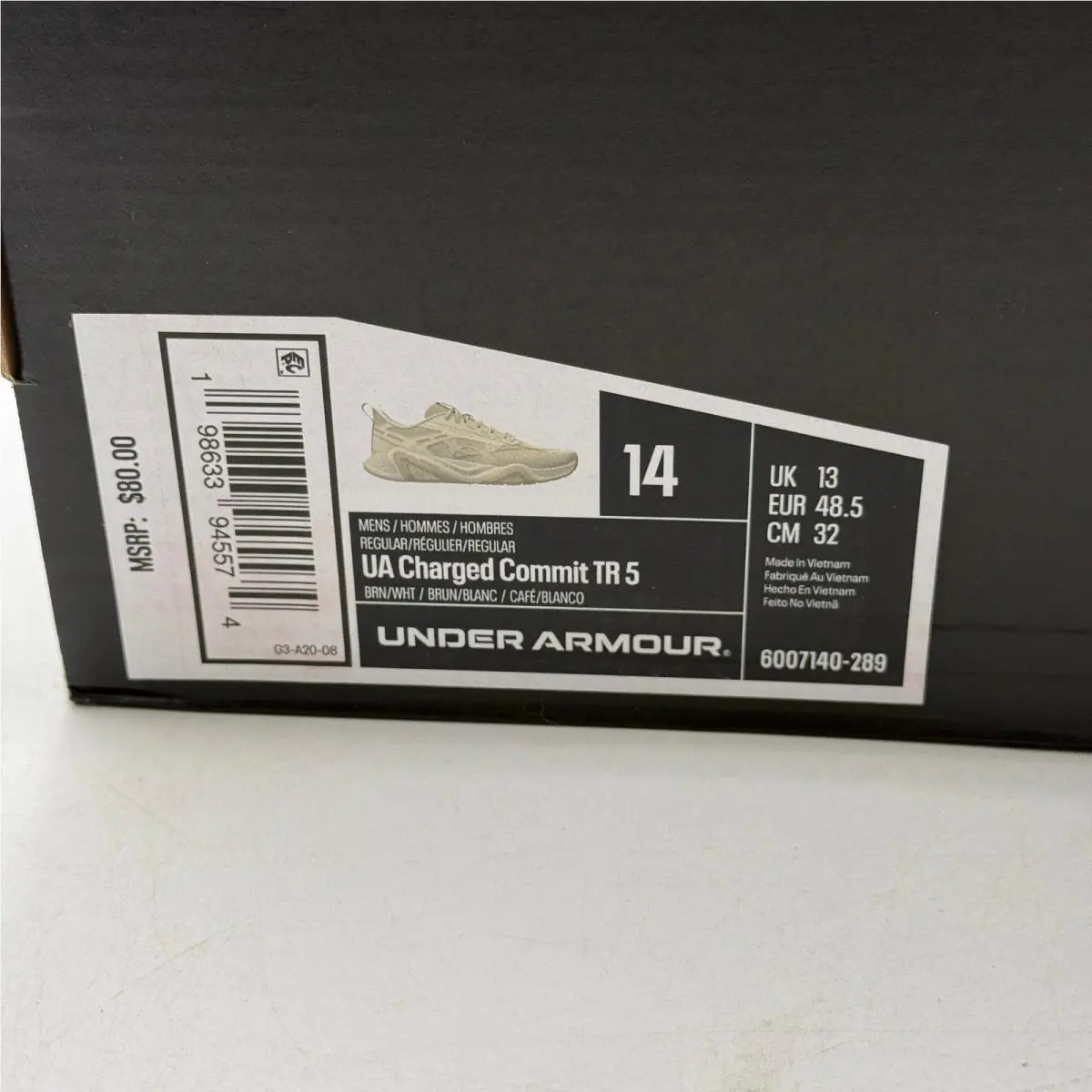 Under Armour shoes - Under Armour UA Charged Commit TR 5 - Brown 5