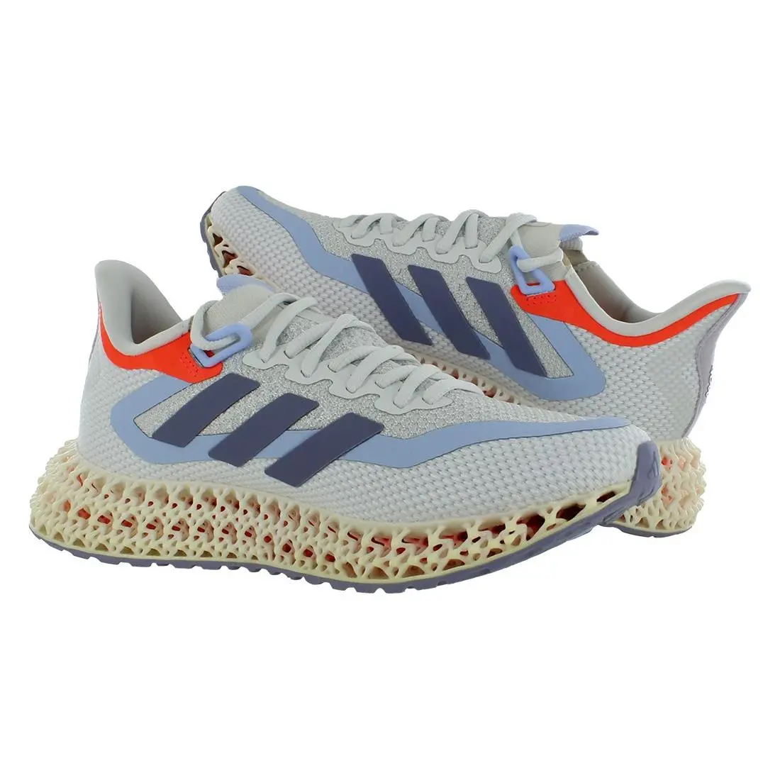 Adidas shoes - Crystal White/Silver Violet/Blue Dawn, Full: Crystal White/Silver Violet/Blue Dawn (UPC: 195747941096) 1