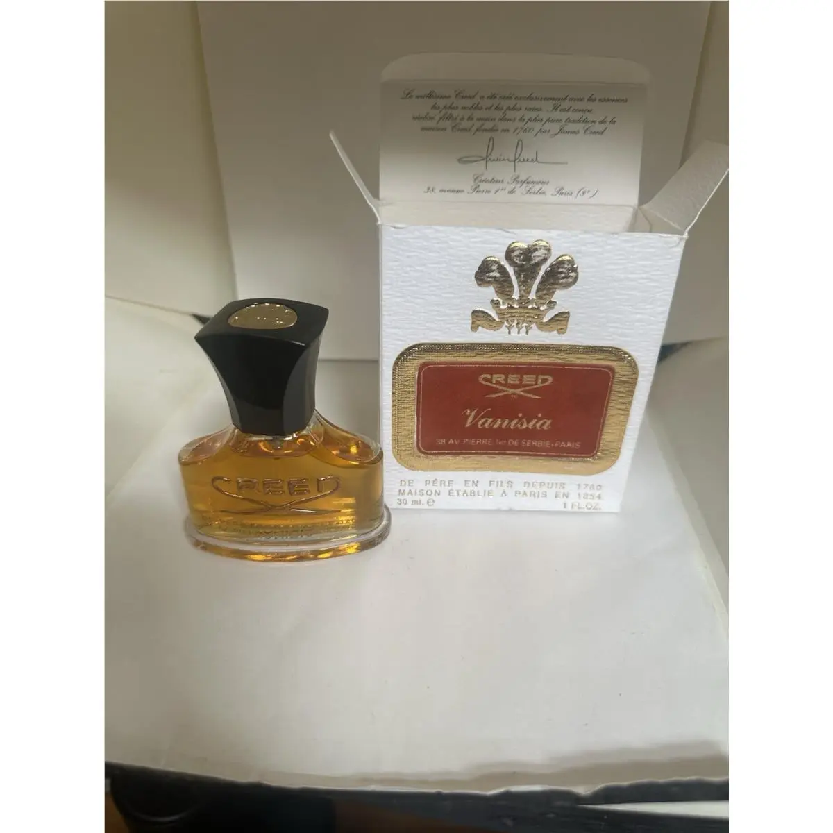 Vanisia by Creed 1.oz Eau de Parfum Spray For Women Vintage