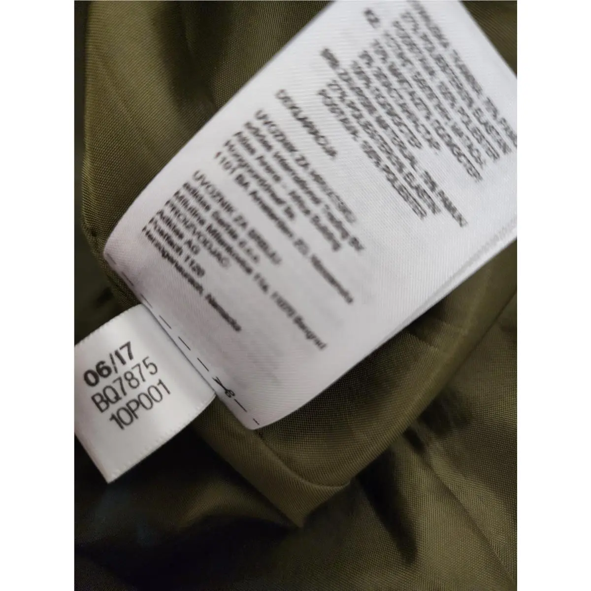 Adidas clothing - Adidas Long Track jacket - Long Track jacket - Army green 9