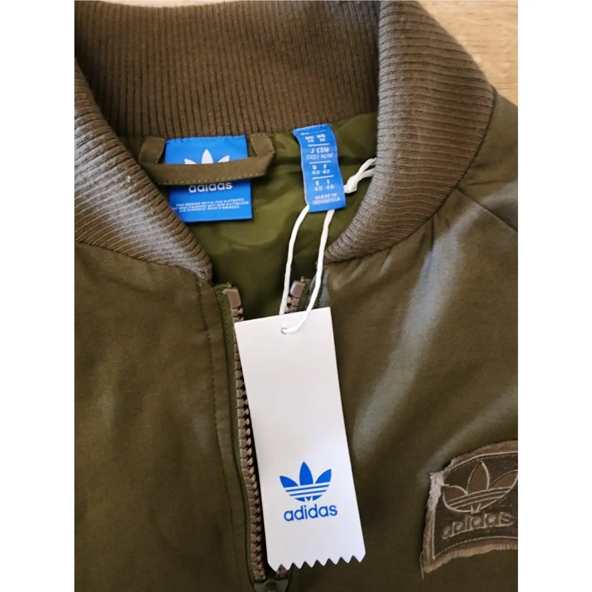 Adidas clothing - Adidas Long Track jacket - Long Track jacket - Army green 4