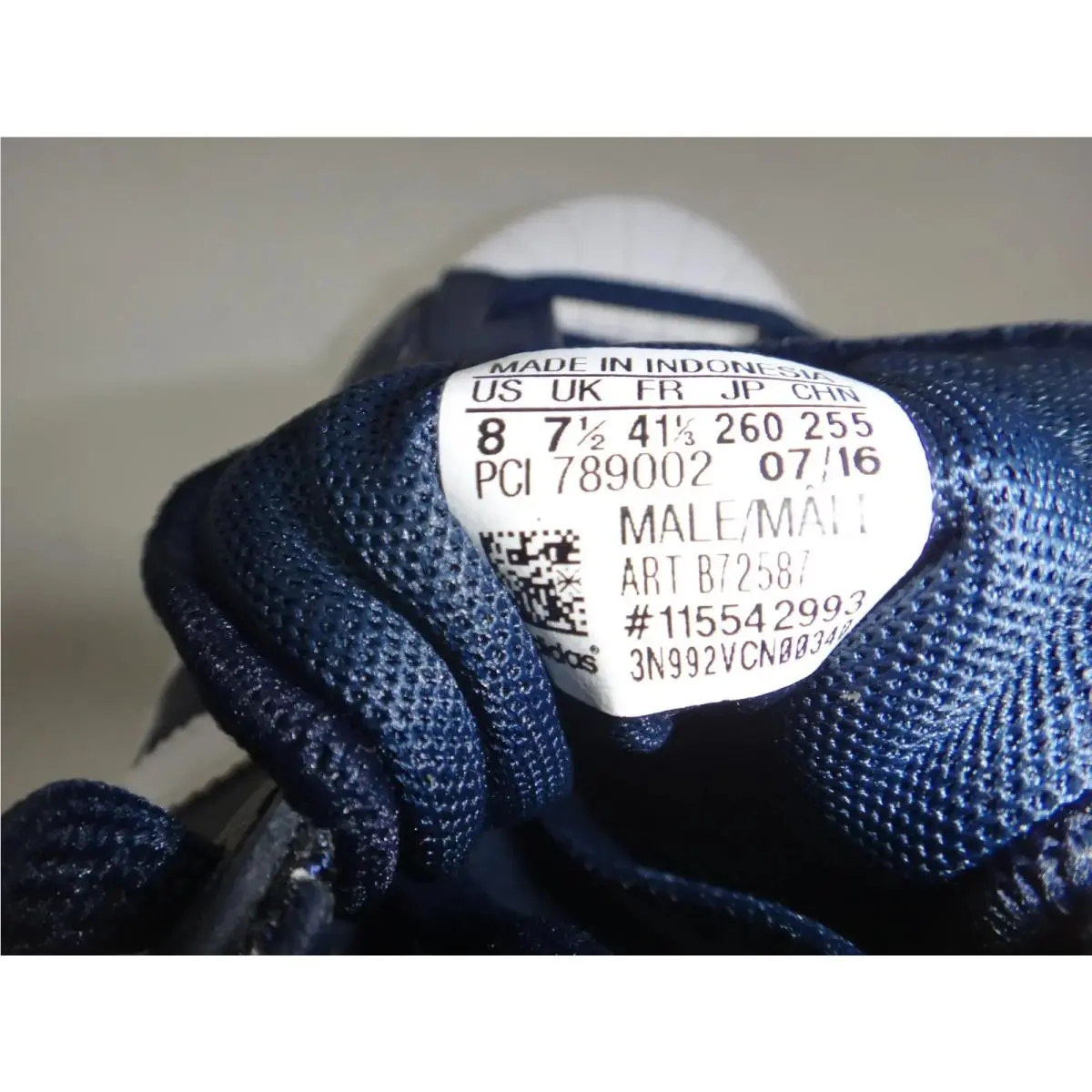 Adidas shoes - adidas Superstar - Superstar - B72587 - Collegiate Navy 7