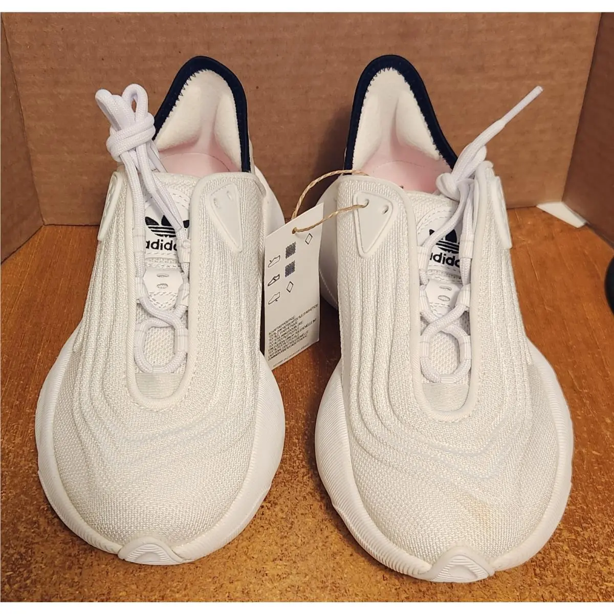 Adidas shoes - adidas AdiFOM SLTN - AdiFOM SLTN - White with Pink Accents (UPC: 195747559796) 1