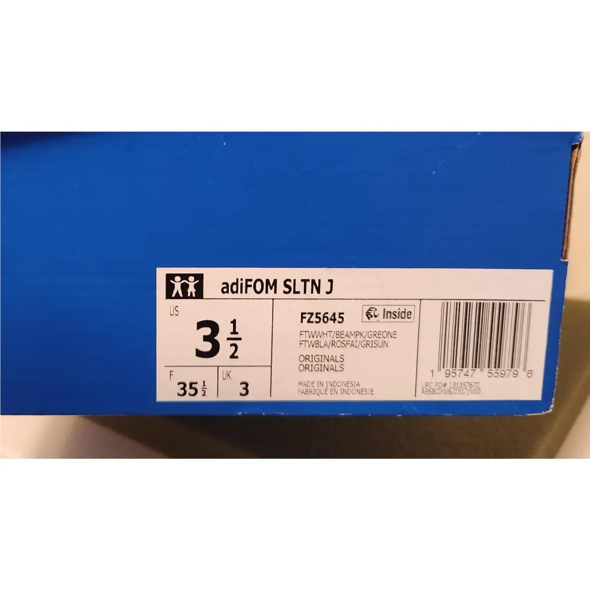 Adidas shoes - adidas AdiFOM SLTN - AdiFOM SLTN - White with Pink Accents (UPC: 195747559796) 7