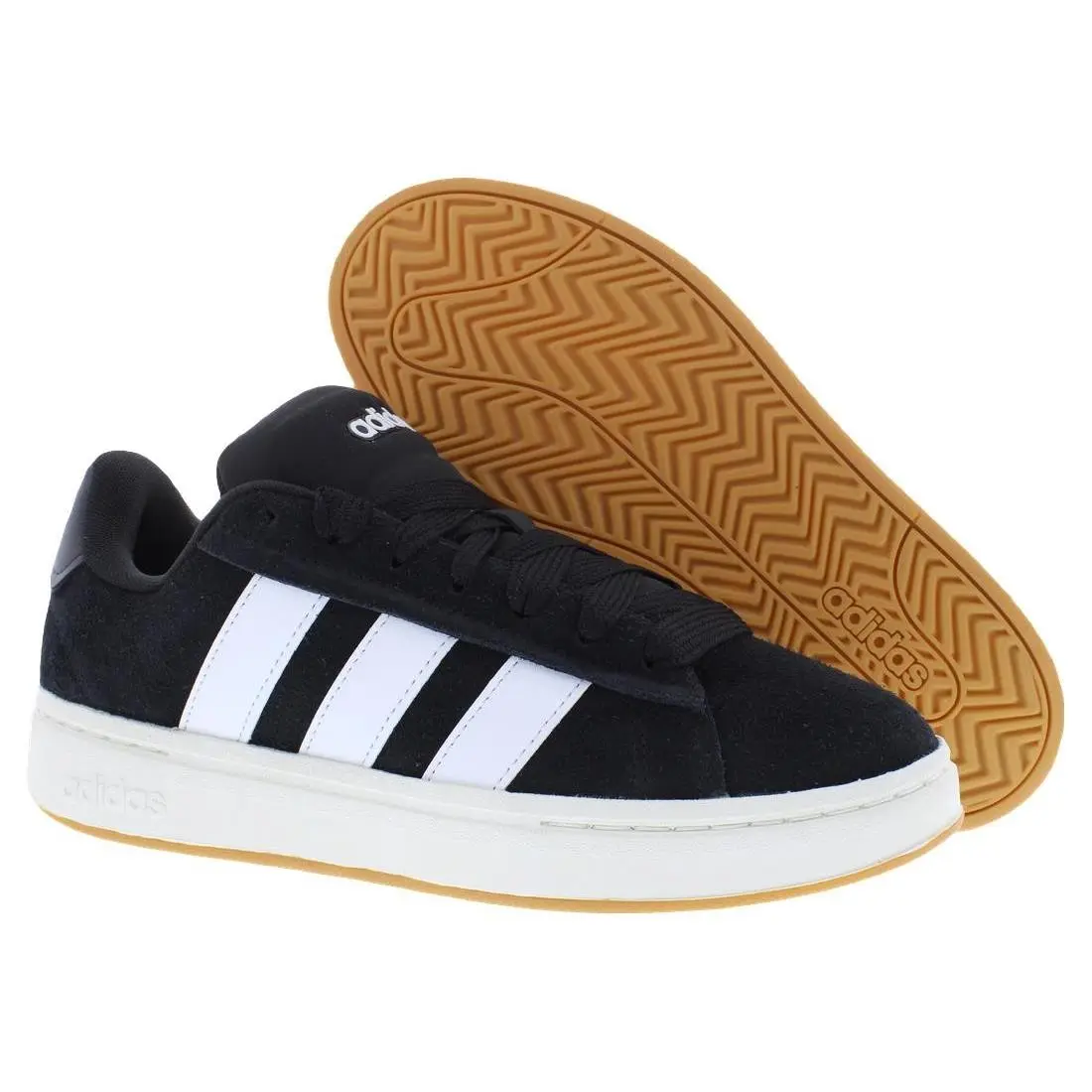 Adidas Grand Court Alpha 00s Womens Shoes Size 8 Color: Core Black/cloud - Core Black/Cloud White/Off White, Main: Black