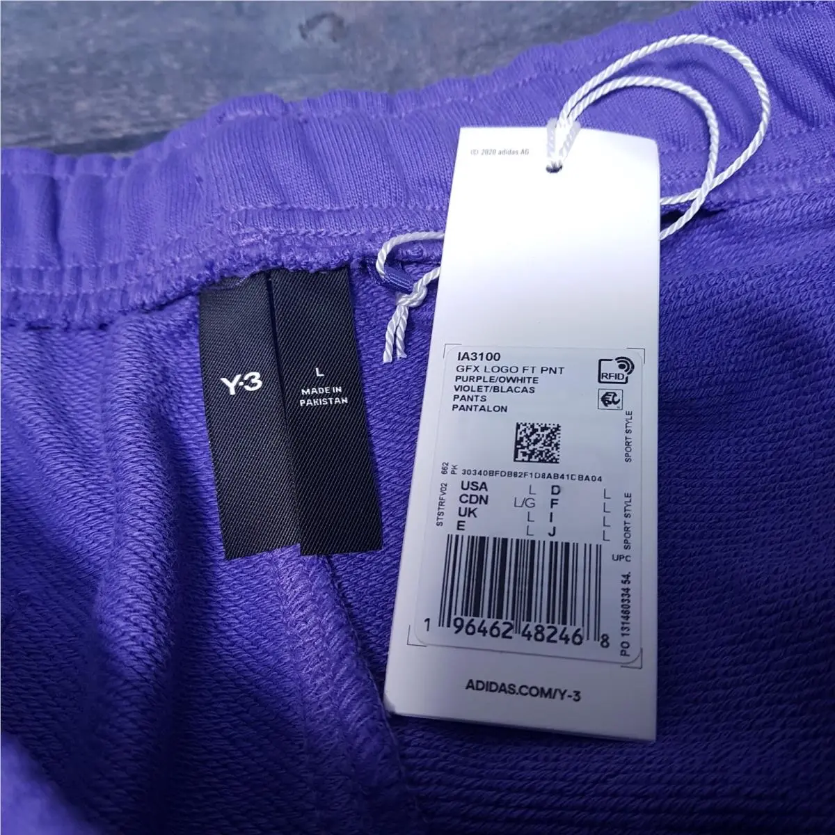 Adidas clothing - Purple White 4
