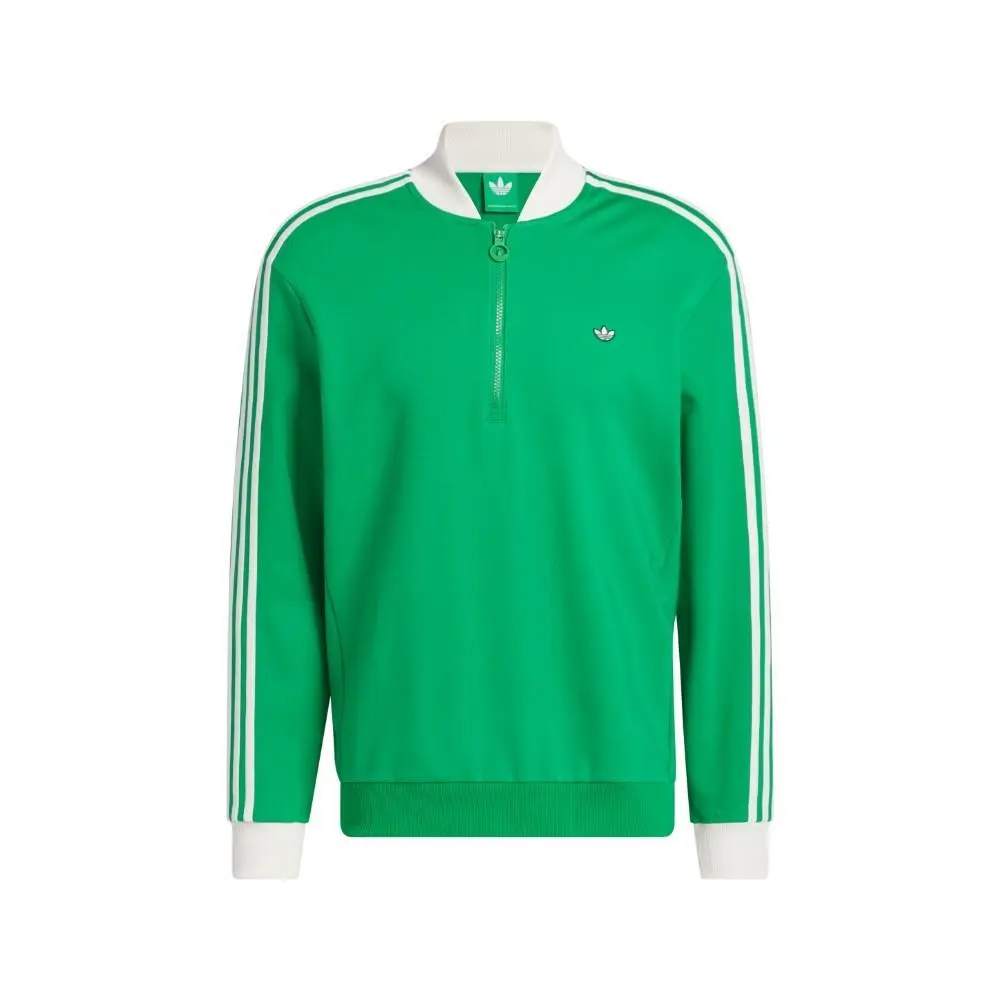 Adidas Originals 3Stripes 14 Zip Sweatshirt Mens Size S SB1158-JP2061