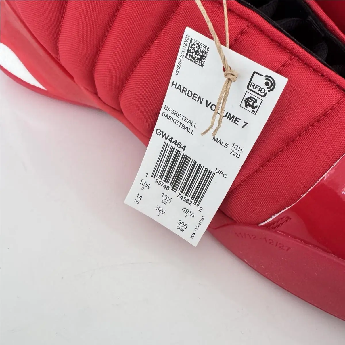 Adidas shoes - adidas Harden Vol. 7 - Harden - Gw4464 - Red, Manufacturer: Better Scarlet/Core Black/Better Scarlet 5