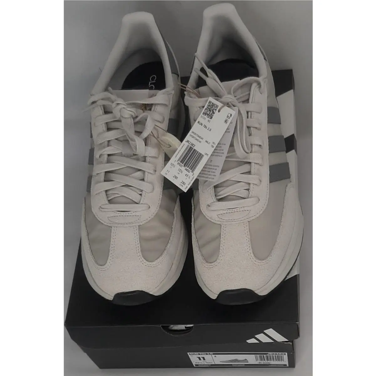 Adidas shoes - Adidas Run 70s 2.0 - Run - JR2382 - Cloud White / Royal Blue / Grey One 1