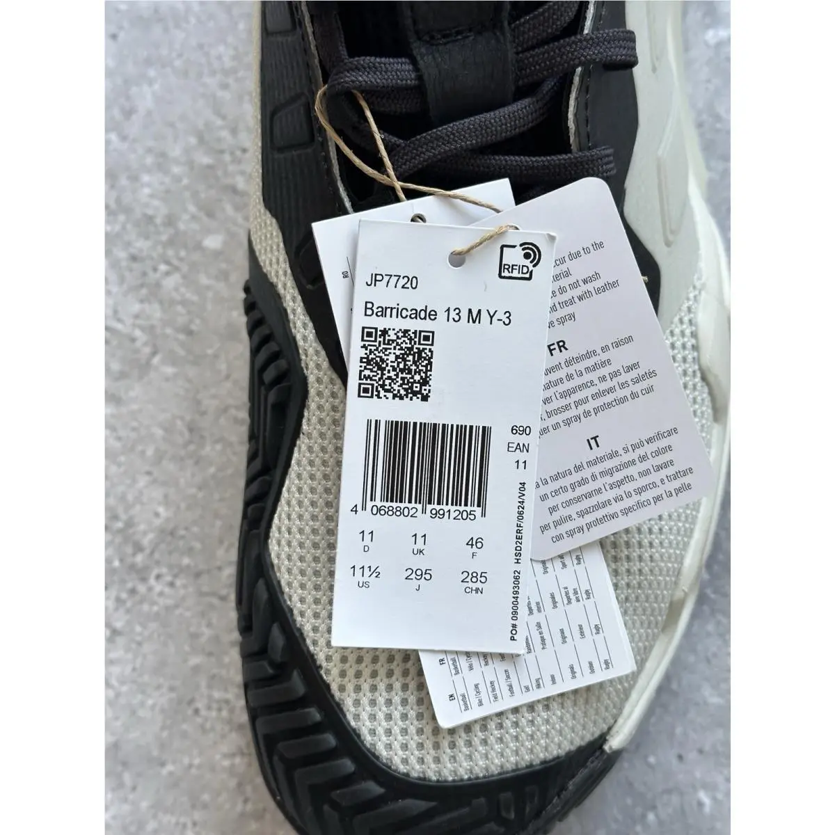 Adidas shoes - adidas Y-3 - JP7720 - Orbit Grey 6