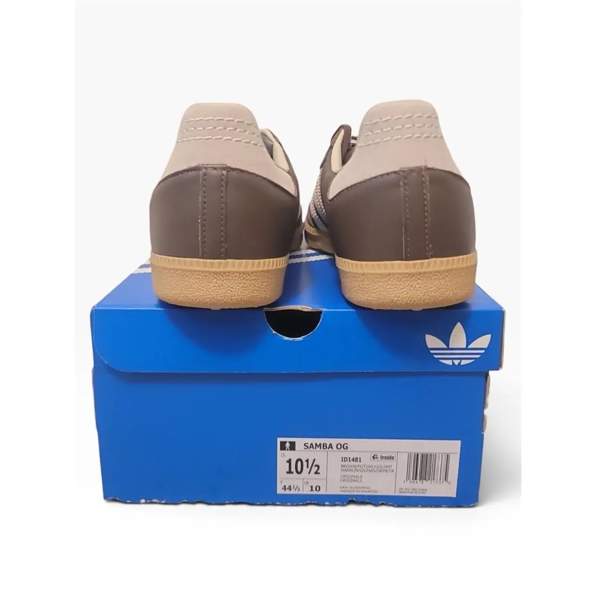 Adidas shoes - Samba OG - Samba - ID1481 - Brown 1