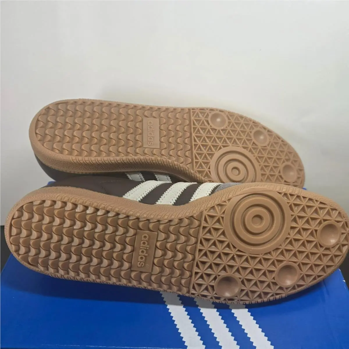 Adidas shoes - Samba OG - Samba - ID1481 - Brown / Putty Grey / Gold Metallic 5