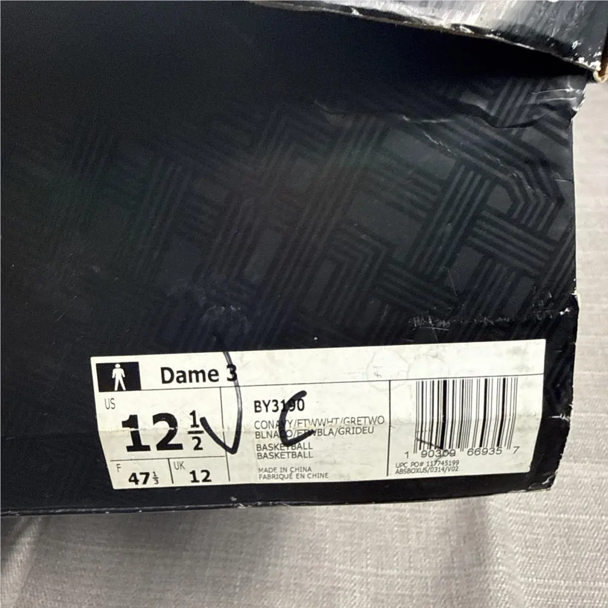 Adidas shoes - adidas Dame 3 - Dame - BY3190 - Blue 9