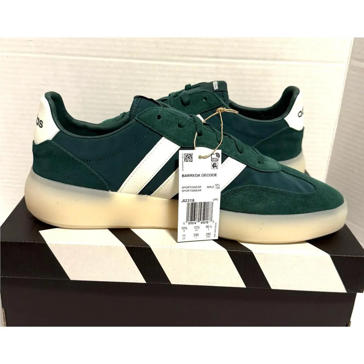Adidas shoes - adidas Barreda Decode - Barreda Decode - JI2318 - Green 3