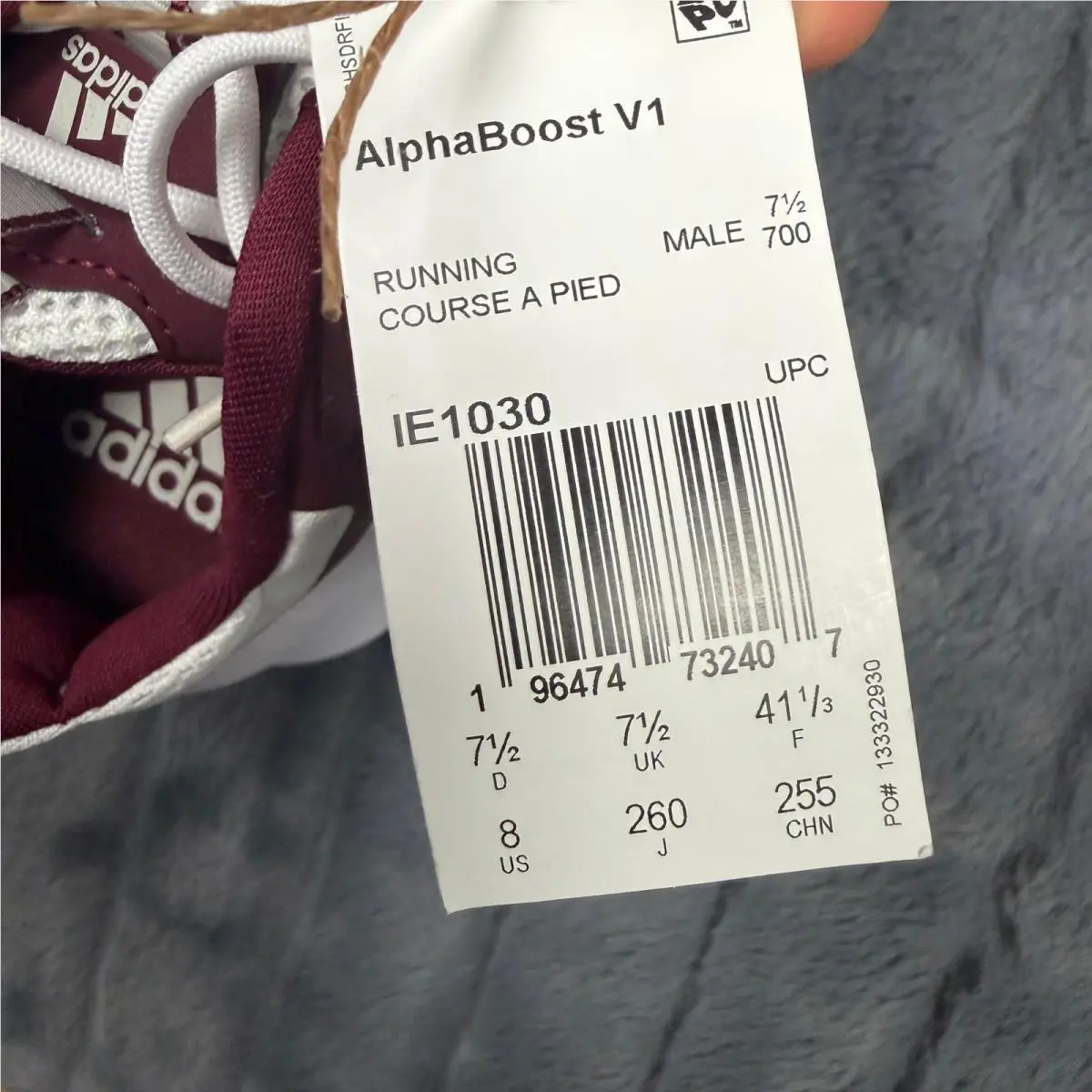 Adidas shoes - AlphaBoost V1 - AlphaBoost - White 6