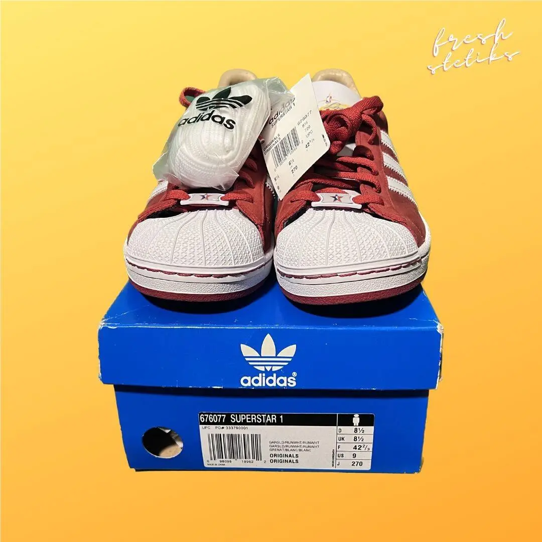 Adidas shoes - adidas Superstar - Superstar - 676077 - Red 0