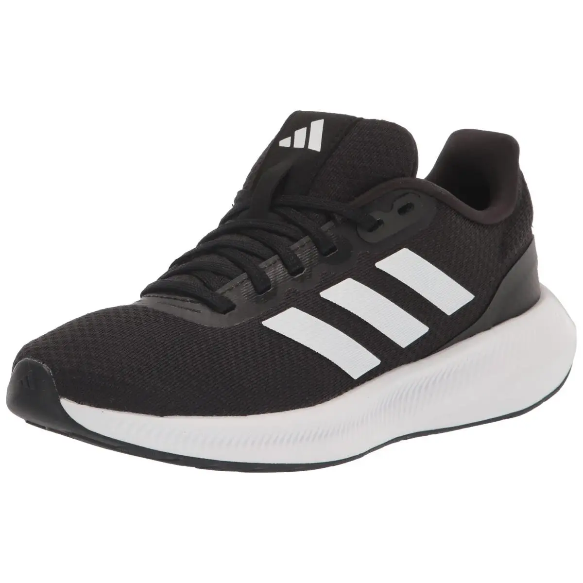 Women`s Run Falcon 3.0 Sneaker Black/pulse Magenta/grey 6.5 by Adidas