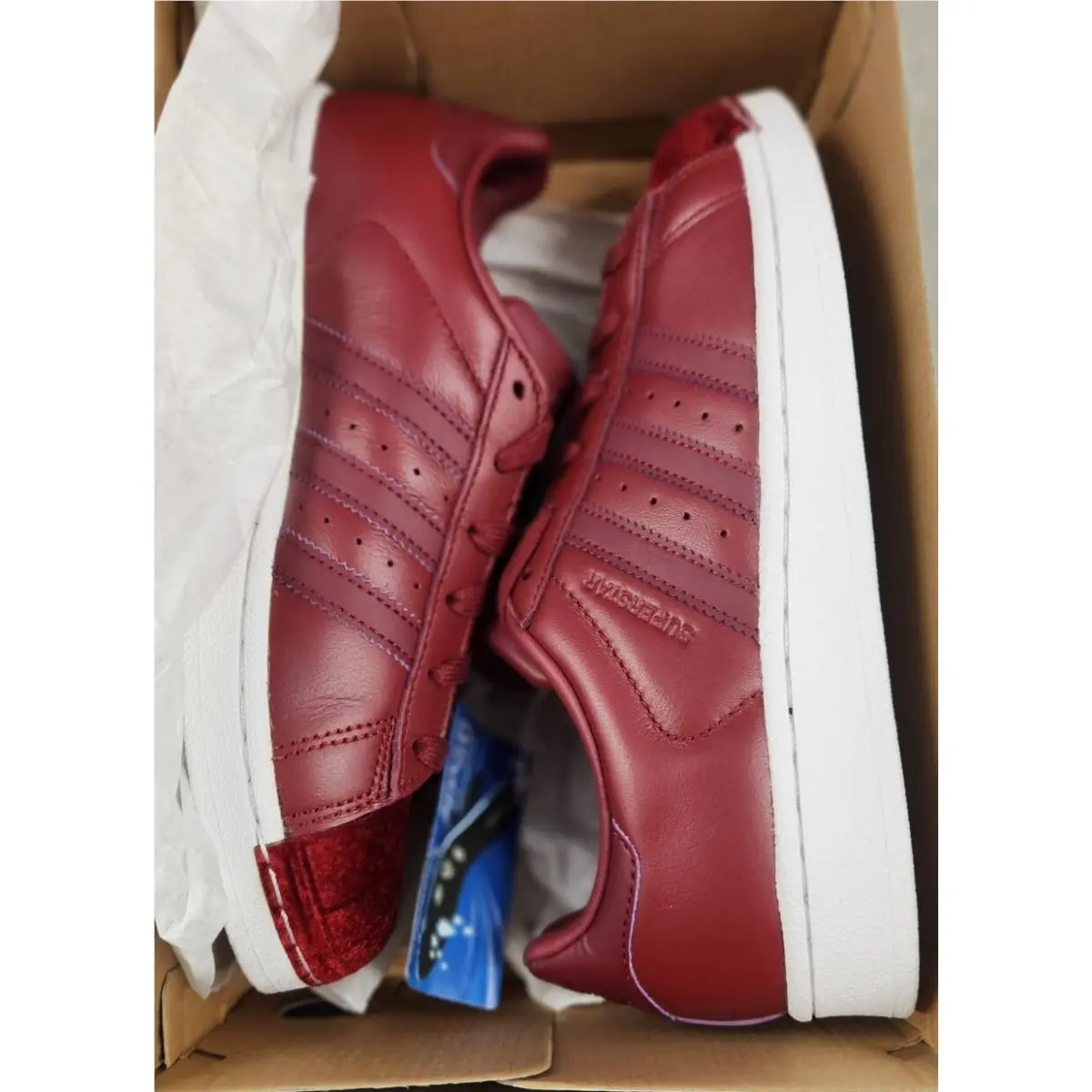 Adidas shoes - adidas Superstar - Superstar - BZ0644 - Red 8