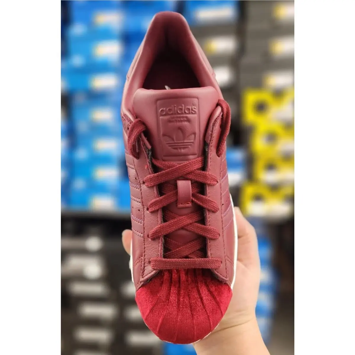 Adidas shoes - adidas Superstar - Superstar - BZ0644 - Red 1