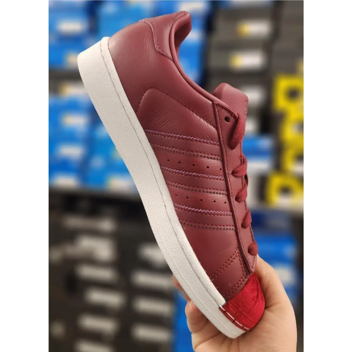 Adidas shoes - adidas Superstar - Superstar - BZ0644 - Red 2