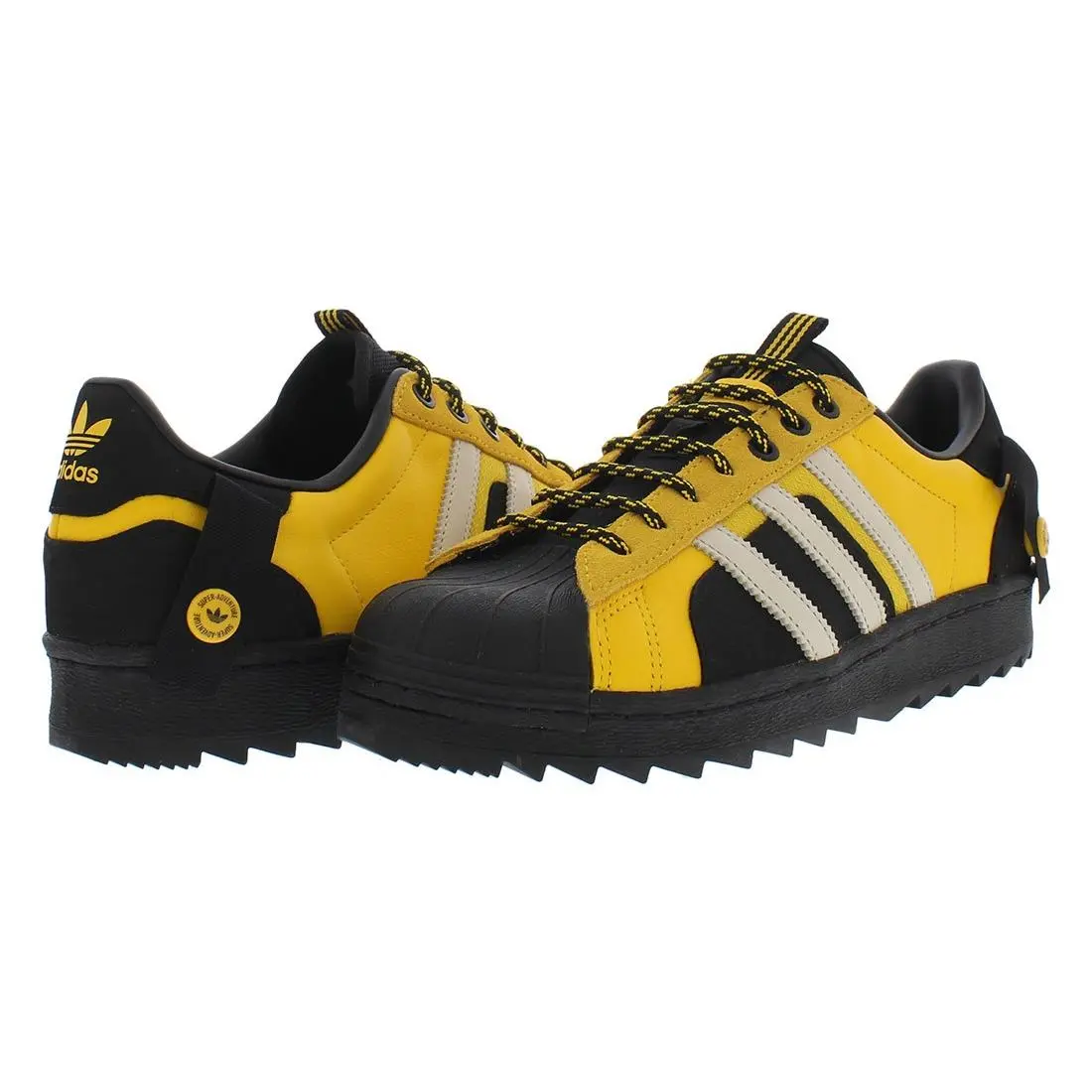 Adidas shoes - Core Black/Yellow, Main: Black (UPC: 195733679033) 1
