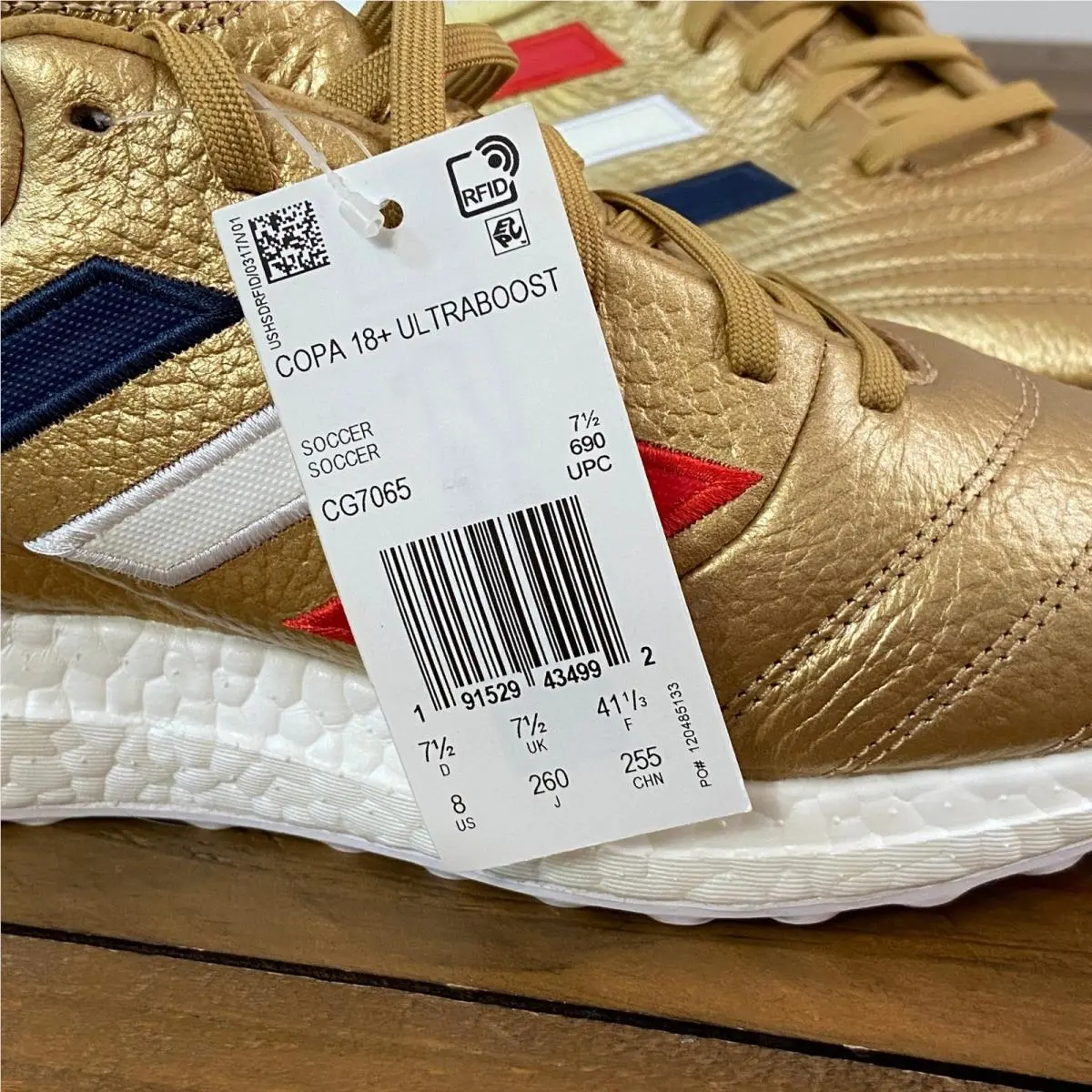 Adidas shoes - adidas Copa Mundial 18 UltraBoost Golden Goal Pack - CG7065 - Gold 4