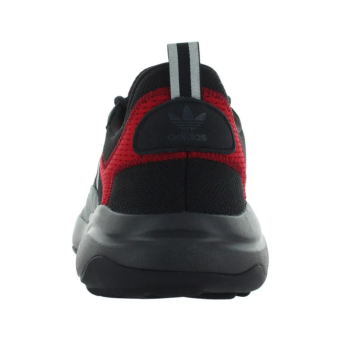 Adidas shoes - Core Black/Silver Metallic/Scarlet, Main: Black (UPC: 193105879760) 2