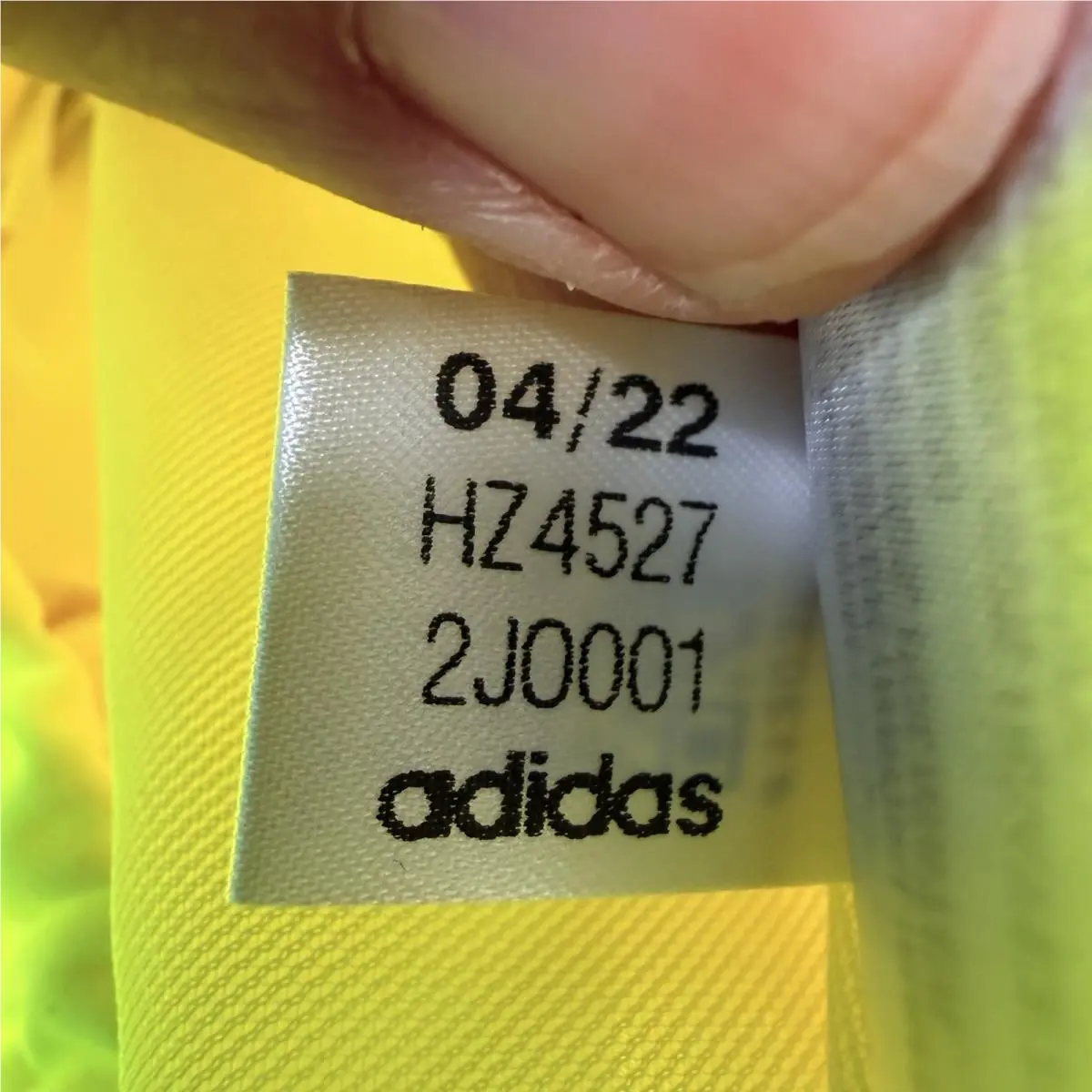 Adidas clothing - Yellow 9