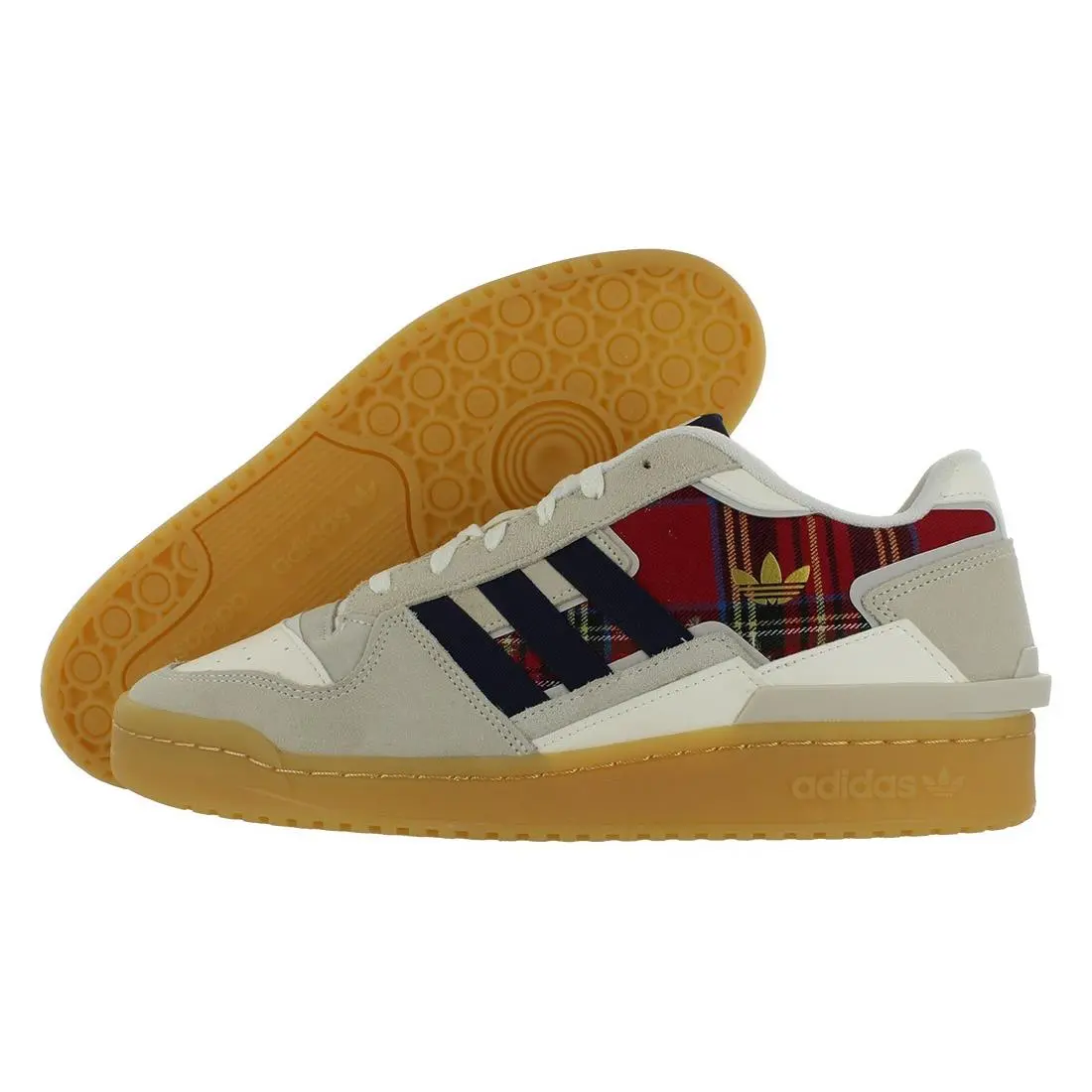 Adidas Forum Exhibit Low 2 Mens Shoes Size 14 Color: Off White/collegiate