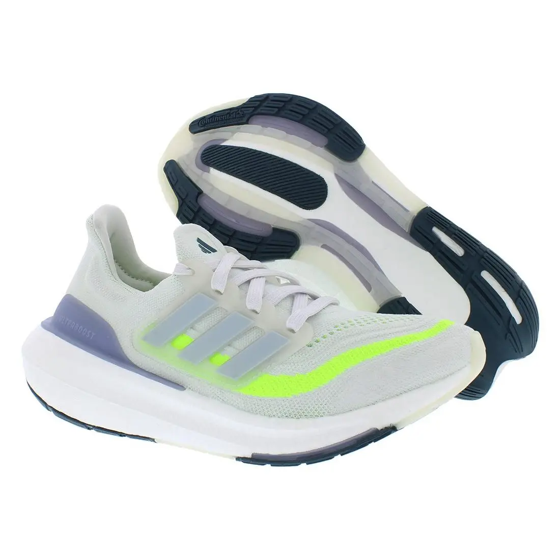 Adidas Ultraboost Light Womens Shoes Size 7.5 Color: White/green - White/Green, Main: White
