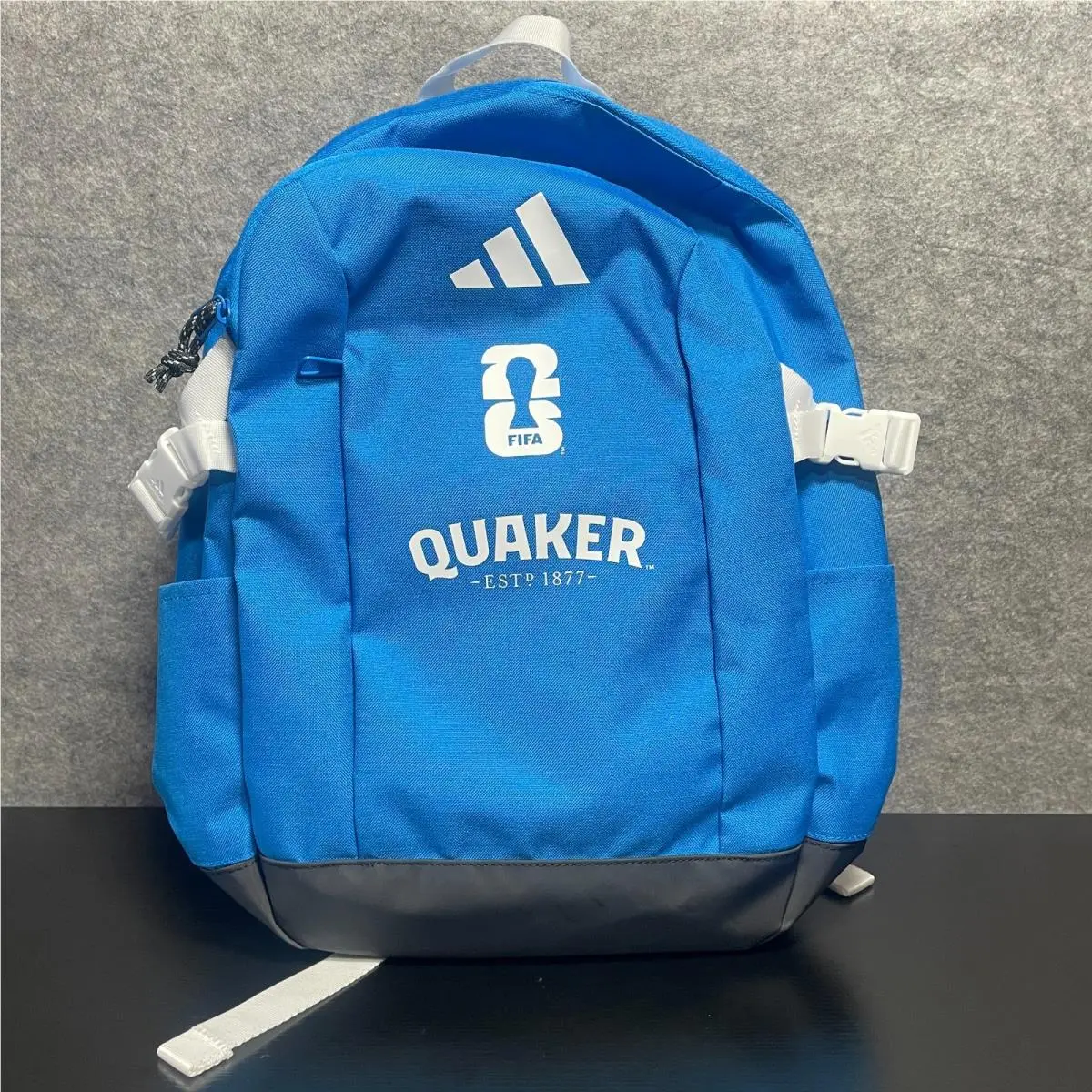 Adidas Fifa World Cup 26 Quaker Backpack Blue Official Licensed Promo w Tags