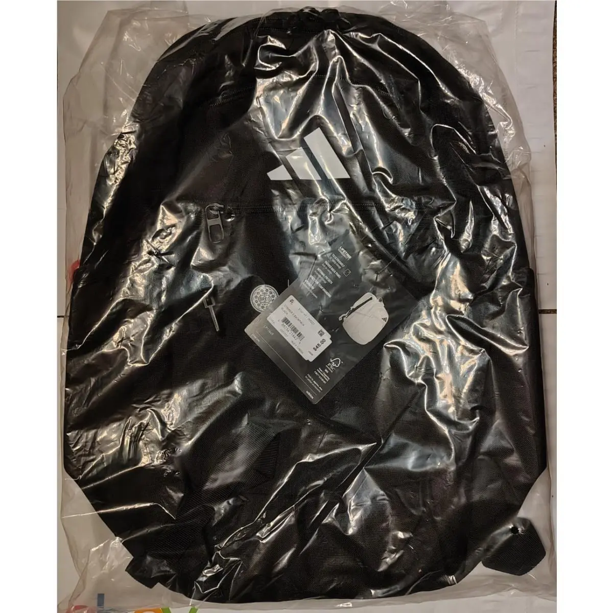 Adidas Striker 3 Backpack 15 Laptop Storage with Oreo Logo on Bag See Photo