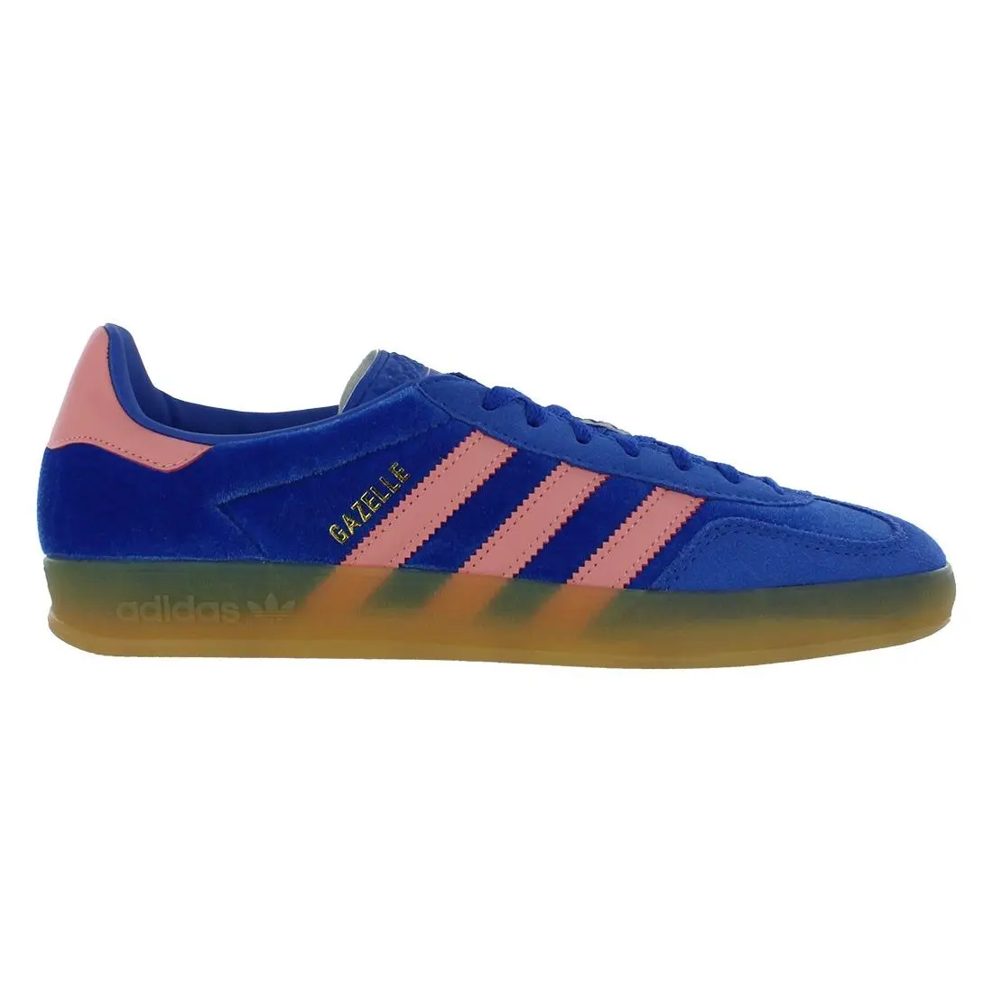 Adidas Gazelle Indoor Womens Shoes Size 11 Color: Blue/semi Pink/gum