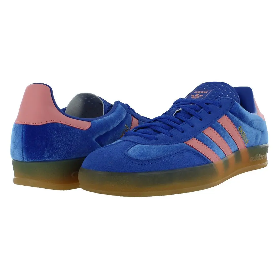 Adidas shoes - Blue/Semi Pink/Gum, Main: Blue (UPC: 196477697222) 0