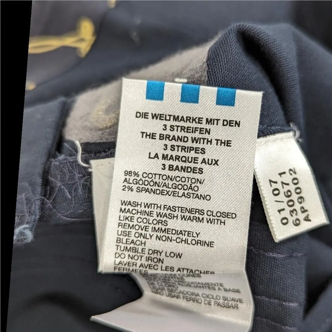Adidas clothing - Blue 3