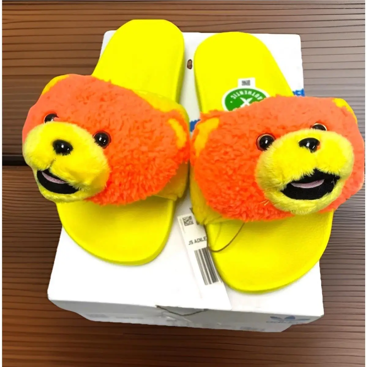 Adidas shoes - adidas Adilette Comfort - Adilette Comfort - Q46582 - Yellow (UPC: 195735218438) 5