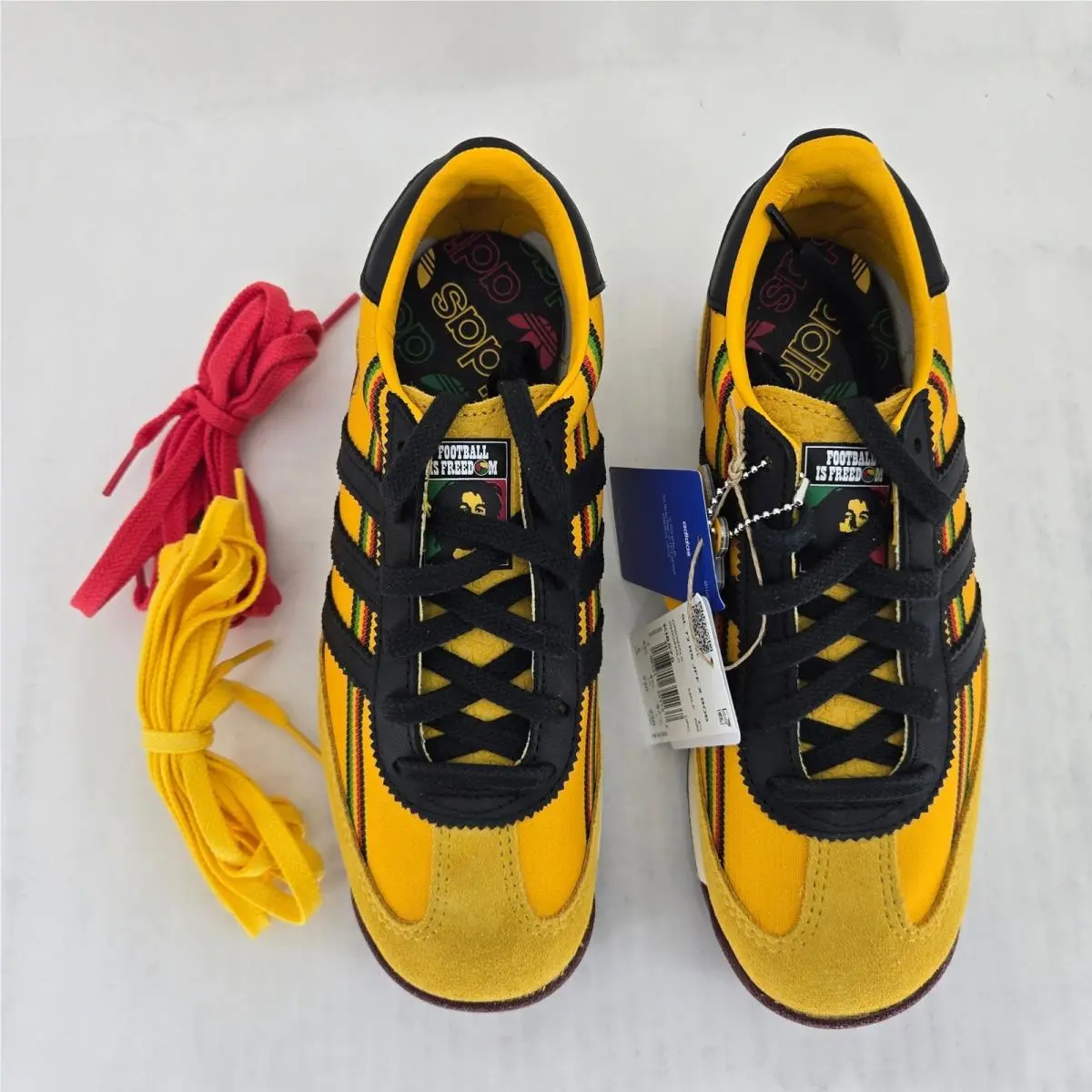 Adidas shoes - SL 72 RS JFF x Bob Marley - KI8575 - Yellow 8