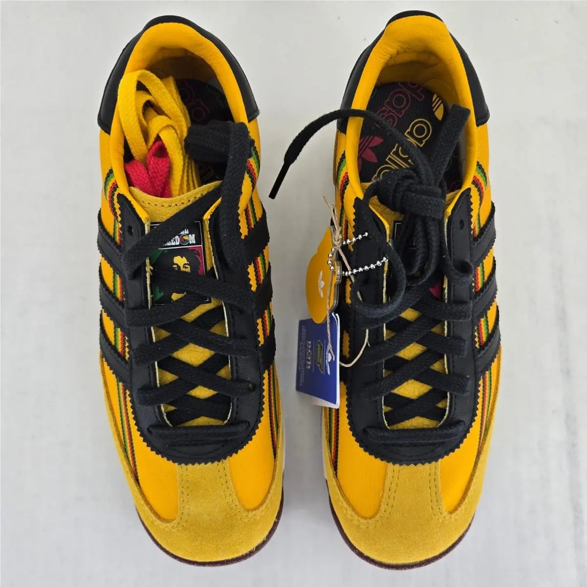 Adidas shoes - SL 72 RS JFF x Bob Marley - KI8575 - Yellow 14
