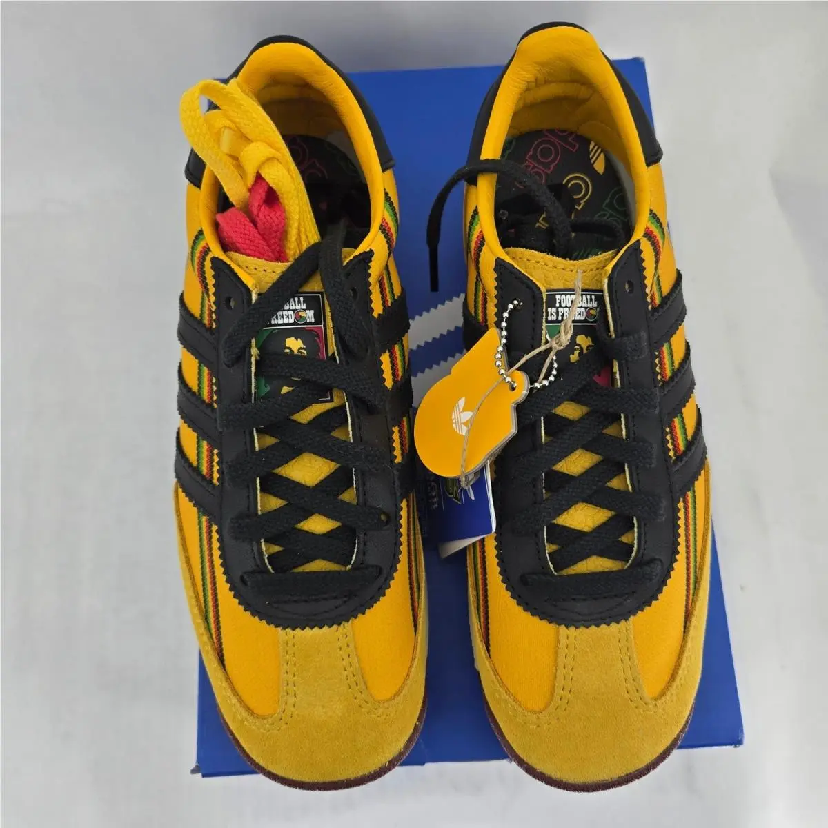 Adidas shoes - SL 72 RS JFF x Bob Marley - KI8575 - Yellow 16